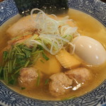 麺匠 清兵衛 - 特製淡麗とりそば980円（税込）