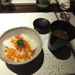 日本料理 TOBIUME - 食　“秋鮭”と“いくら”の親子飯