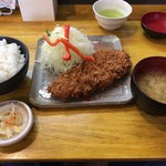 うみのや - ロースカツ定食