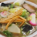 青木屋 - 五目ラーメン