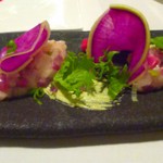 Ripaille - マグマとホタテのアボカドタルタルクリーム