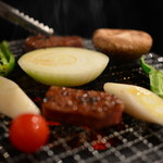 炭火焼肉 だいじゅん - 野菜盛合わせもお得