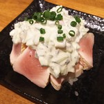 炭火串焼 初代バッジョ - (新作)胸肉のオーロラソース掛けわさび風味