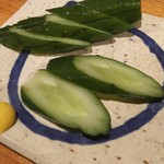 炭火串焼 初代バッジョ - きゅうり１本漬け