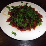 鮪のカルパッチョ