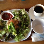 ビーンズ喜多見 - タコライスのセット　９８０円