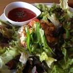 ビーンズ喜多見 - チーズをバーナーで炙ってある。