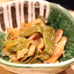 Sugahara - ししとうとちくわのうま煮
