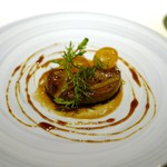 レストラン リューズ - ランチ　フォアグラ、金柑、ゆず