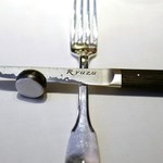 レストラン リューズ - ステーキ　ナイフ