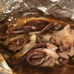 味処 やまきよ - イカゴロホイル焼 300yen