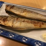 味処 やまきよ - コマイ一夜干し 580yen