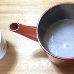 蕎麦切 ゆる里 - そば湯、熱々です！