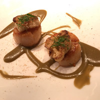 Jean-Georges Tokyo - 大粒ホタテとカリフラワー