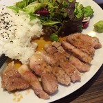 たこえびす - トンテキプレートランチ980円