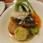 Tastevin - 揚げたタラのスープ仕立て