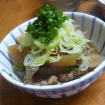 鳥雄 - 牛すじの雑多煮（小）★★★★