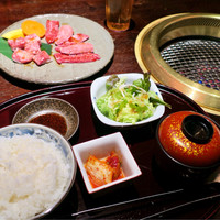 松阪苑 - ランチセット「焼肉壱番」(1350円)