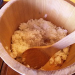 丁子屋 - おひつ提供です