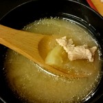 激安食堂 小林屋 - 豚汁(大根、豚肉しっかり入ってる)