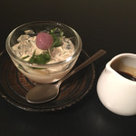 味道楽 - 女将特製デザート