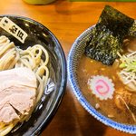 つけそば＋半熟玉子