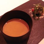 ル・ジュー・ドゥ・ラシエット  - オマール海老のフラン