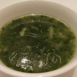 煌蘭 - 生海苔入りふかひれスープ