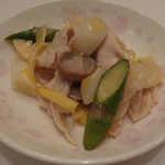 煌蘭 - 薄切り鶏肉の塩味炒め