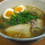 らーめん ときまる - 豚骨醤油らーめん半熟煮玉子トッピング