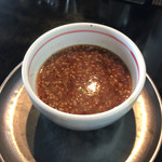 麺坊 ひかり - つけ麺 寅  830円     つけ汁