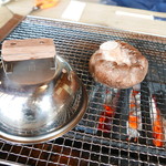 ろばたやき山ろく - 蓋をするの