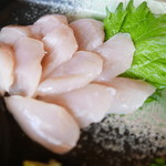 ろばたやき山ろく - ささみ刺し