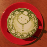 イクジーノ カフェ - 2017年2月再訪：抹茶ラテ☆