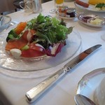 ホテルヨーロッパ - ★地元野菜のコンビネーションサラダ