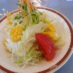 洋食舎けやき - チキンの方のサラダ