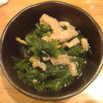 飲食笑商何屋ねこ膳 - アブラナ煮びたし