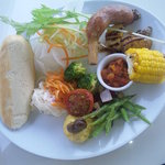 ココ・ファーム・カフェ - デッキランチ 1000円