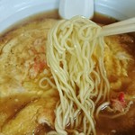 この細麺が中々旨い！