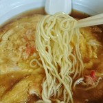 一兆 - この細麺が中々旨い！