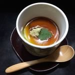 すし亀 - 牡蛎の茶碗蒸し