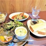 ジャム cafe 可鈴 - ワンプレートランチ(950円)※食後のドリンク付