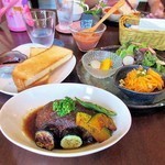 ジャム cafe 可鈴 - ワンプレートランチ(950円)