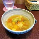 ジャム cafe 可鈴 - 野菜ごろごろミネストローネ