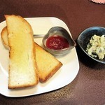 ジャム cafe 可鈴 - パンでいただきました。