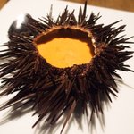 ランチコース 3456円 のウニの貴婦人風