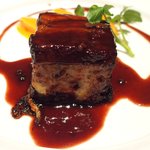 アトリエドアイ - ランチコース 3456円 の牛バラ肉とパテのミルフィーユ仕立て