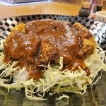 寒山 - 牛肉100%ビックメンチカツ丼