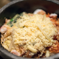 和牛焼肉 土古里 - 2017.2 石焼チーズビビンバ