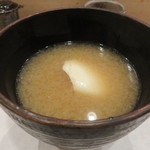 日本料理 川島 - 味噌汁